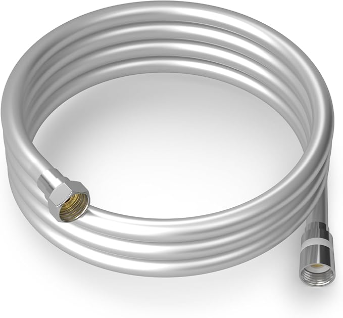 Tech Traders PVC Smooth Shower Hose 2m(79”) inch Long Ant...